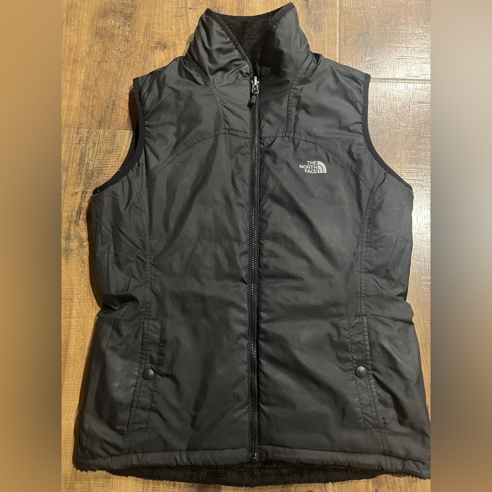 The North Face Black Reversible Vest - Womens Small